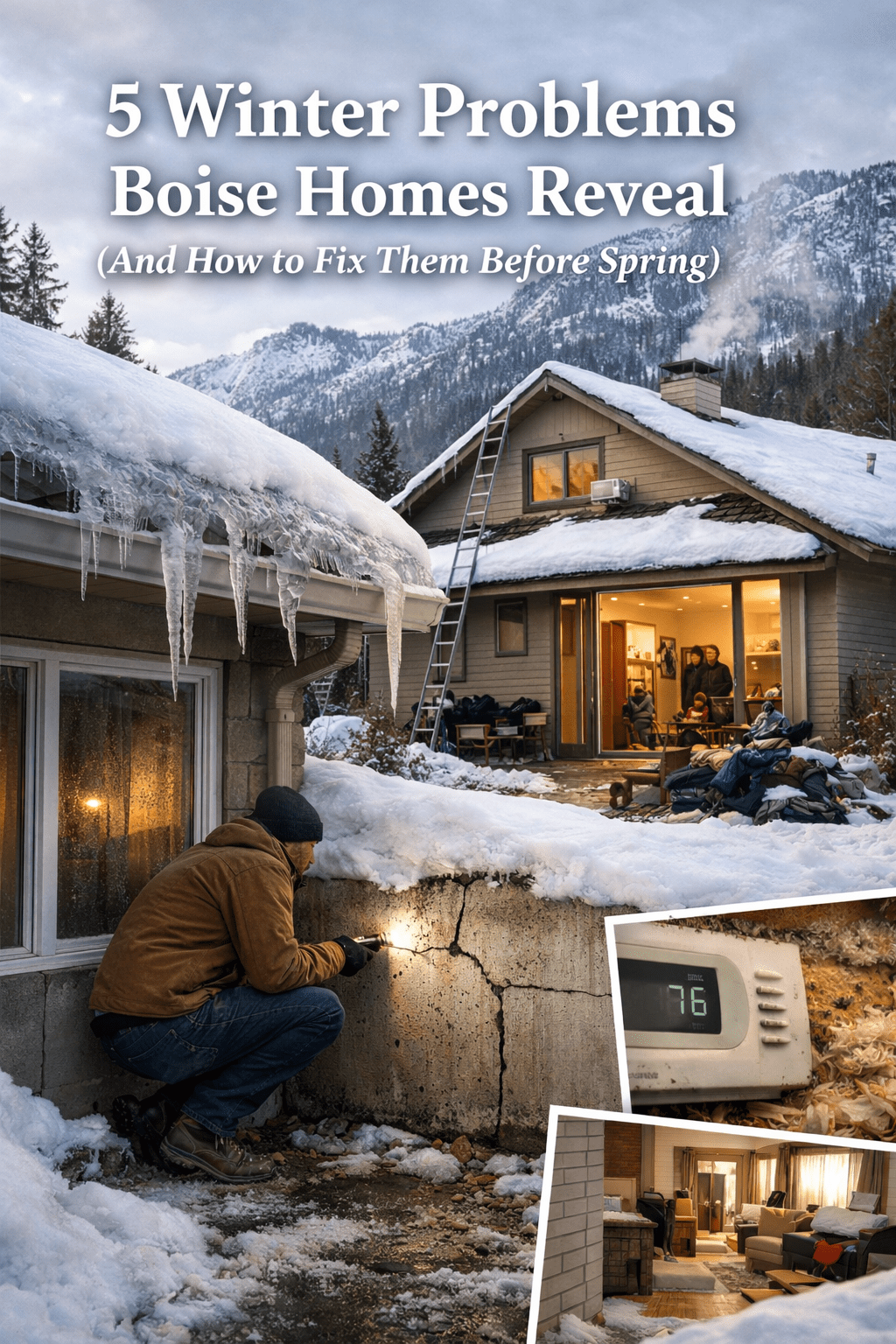 5 Winter Problems Boise Homes Reveal (And How to Fix Them Before&nbsp;Spring)
